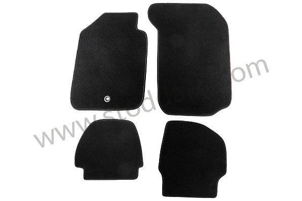 99A000103221 - FLOOR MAT for Porsche 964 &bull; 1990 &bull; 964 Carrera 2 &bull; Coupe &bull; Automatic Gearbox