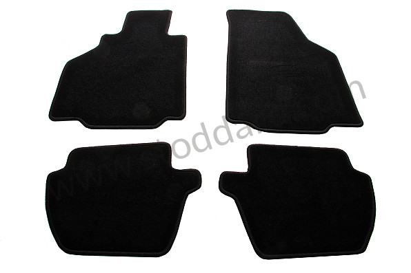 99A000103227 - FLOOR MAT for Porsche 996 &bull; 2000 &bull; 996 Carrera 2 &bull; Coupe &bull; Automatic Gearbox
