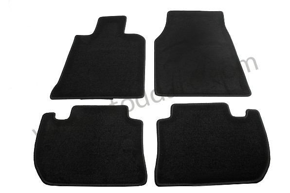 99A000103232 - FLOOR MAT for Porsche 944 82-85 &bull; 1982 &bull; 944 2.5 &bull; Coupe &bull; Manual Gearbox, 5 Speed