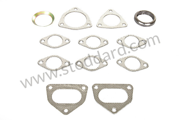 99A000103248 - COMPLETE EXHAUST GASKET KIT for Porsche 911 74-77 + 912E &bull; 1975 &bull; 2.7S &bull; Coupe &bull; Automatic Gearbox