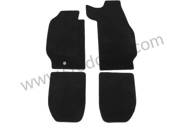 99A000106530 - FLOOR MAT for Porsche 911 78-83 &bull; 1978 &bull; 3.0Sc &bull; Coupe &bull; Manual Gearbox, 5 Speed