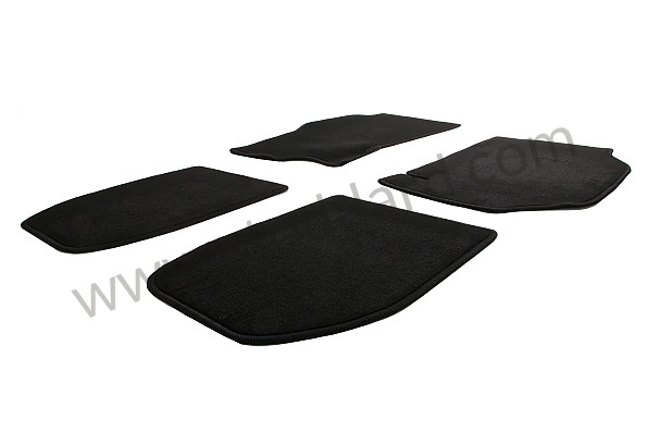 99A000106530 - FLOOR MAT for Porsche 911 78-83 &bull; 1978 &bull; 3.0Sc &bull; Coupe &bull; Manual Gearbox, 5 Speed