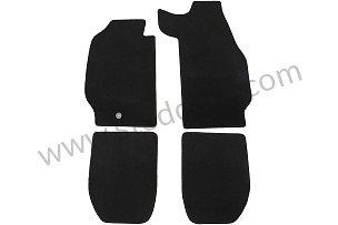 FLOOR MAT Left-hand drive / BLACK / BLACK (99A000106530)