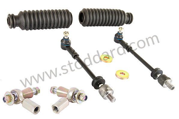 99A000106562 - COMPLETE UNIBAL STEERING TIE ROD KIT for Porsche 911 74-77 + 912E &bull; 1974 &bull; 2.7S &bull; Targa &bull; Automatic Gearbox