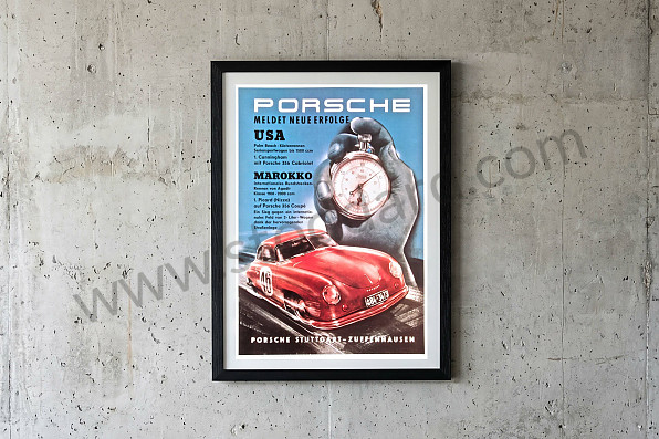 99A000106579 - POSTER 356 CHRONO for Porsche 