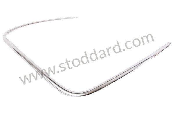 99A000106591 - COMPLETE CHROME PLATED WINDSCREEN MOULDING KIT for Porsche 911 65-69 &bull; 1969 &bull; 2.0T &bull; Coupe &bull; Manual Gearbox, 5 Speed