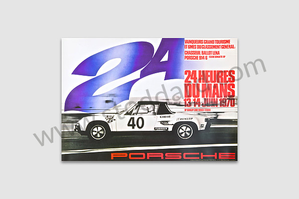 99A000106600 - 24 HOURS OF LE MANS 1970 POSTER for Porsche 