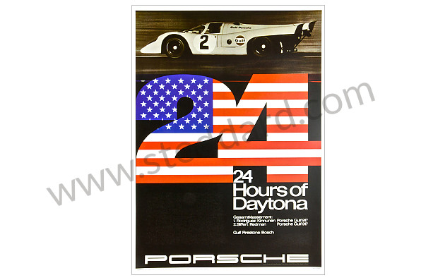 99A000106601 - 24H DAYTONA 917 POSTER for Porsche 
