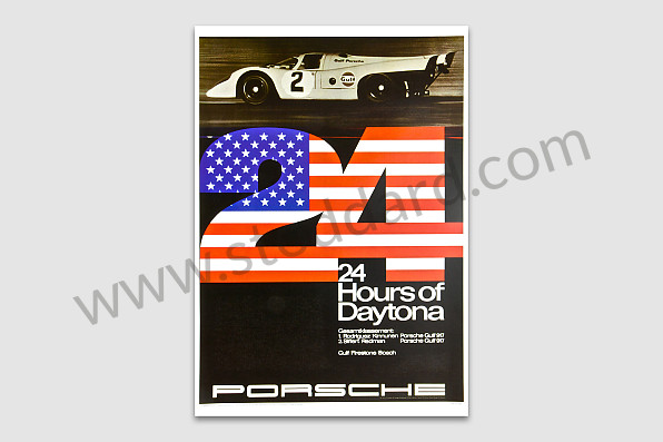 99A000106601 - 24H DAYTONA 917 POSTER for Porsche 