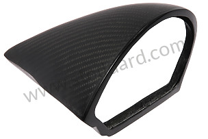 BULL-NOSE REAR VIEW MIRROR ON QUARTERLIGHT LEFT (99A000106646)