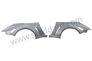 PAIR OF POLY REAR WINGS FOR 911 3.0RSR  (99A000106664)