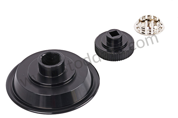 99A000106705 - BLACK ANODIZED DOOR LOCK BUTTON FOR ONE SIDE for Porsche 911 87-89 &bull; 1987 &bull; 3.2 G50 &bull; Coupe &bull; Manual Gearbox, 5 Speed