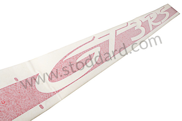 99A000106718 - RED 996 GT3RS 2004 SELF-ADHESIVE KIT for Porsche 