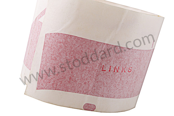99A000106718 - RED 996 GT3RS 2004 SELF-ADHESIVE KIT for Porsche 