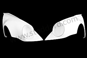 PAIR OF POLY FRONT WINGS FOR 911 3.0RS / 930 / 965  (99A000106733)