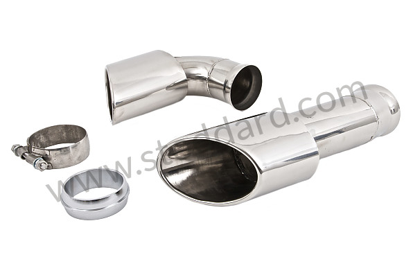 99A000111656 - 993 LOOK DOUBLE SILENCER TAILPIPES for Porsche 964 &bull; 1992 &bull; 964 Rs &bull; Coupe &bull; Manual Gearbox, 5 Speed