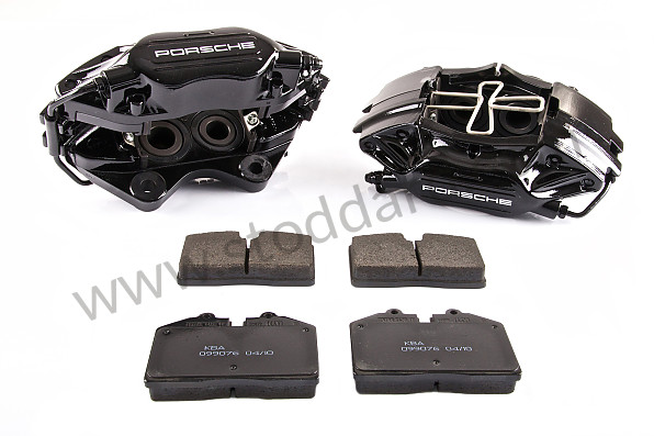 99A000111827 - CONVERSION OF THE FRONT CALIPERS TO 4 PISTON MODEL for Porsche 911 87-89 &bull; 1988 &bull; 3.2 G50 &bull; Cabrio &bull; Manual Gearbox, 5 Speed