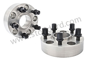 PAIR OF DOUBLE TRACK WIDENERS HELD IN PLACE WITH STUDS AND NUTS 43 MM (99A000111874)