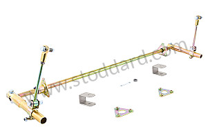 COMPLETE FRONT 22 MM ADJUSTABLE SPORTS STABILIZER BAR KIT  (99A000112024)