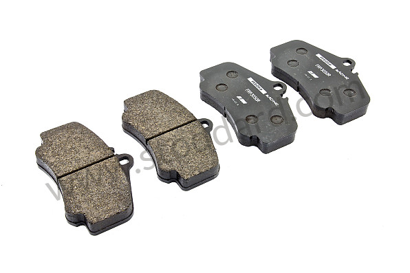 99A000112072 - FERODO 3000 SPORTS FRONT BRAKE PADS for Porsche 