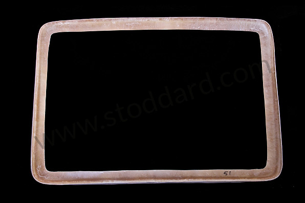 99A000112107 - SUPPORT FOR REAR WINDOW for Porsche 911 74-77 + 912E &bull; 1974 &bull; Carrera 2.7 Us &bull; Targa &bull; Manual Gearbox, 4 Speed