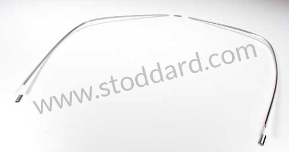 99A000112152 - CHROME PLATED REAR WINDOW MOULDING KIT for Porsche 911 74-77 + 912E &bull; 1974 &bull; 2.7 &bull; Targa &bull; Automatic Gearbox