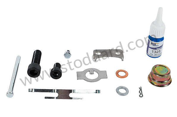 99A000112184 - 356 FRONT BRAKE MODIFICATION KIT FOR DISC BRAKE for Porsche 356A &bull; 1955 &bull; 1300 S (589/2) &bull; Cabrio A T1 &bull; Manual Gearbox, 4 Speed