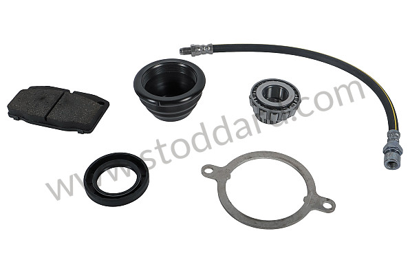 99A000112184 - 356 FRONT BRAKE MODIFICATION KIT FOR DISC BRAKE for Porsche 356A &bull; 1955 &bull; 1300 S (589/2) &bull; Cabrio A T1 &bull; Manual Gearbox, 4 Speed