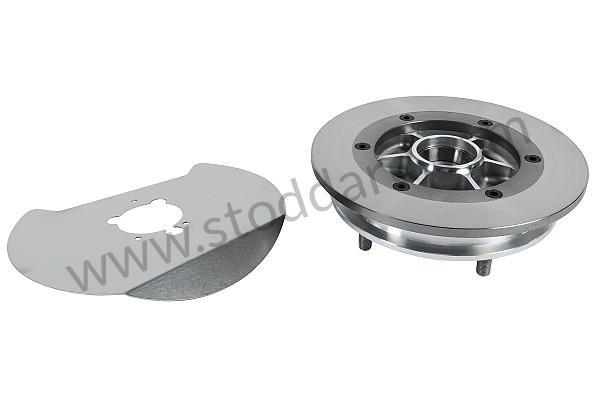 99A000112184 - 356 FRONT BRAKE MODIFICATION KIT FOR DISC BRAKE for Porsche 356A &bull; 1955 &bull; 1300 S (589/2) &bull; Cabrio A T1 &bull; Manual Gearbox, 4 Speed