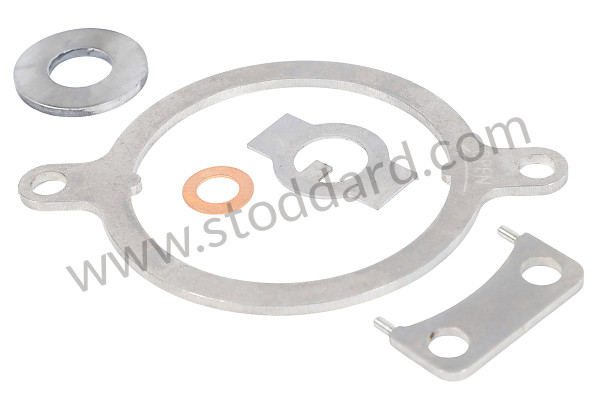 99A000112185 - FRONT BRAKE MODIFICATION KIT FOR 356 TO DISC BRAKE for Porsche 356B T5 &bull; 1959 &bull; 1600 (616/1 T5) &bull; Cabrio B T5 &bull; Manual Gearbox, 4 Speed