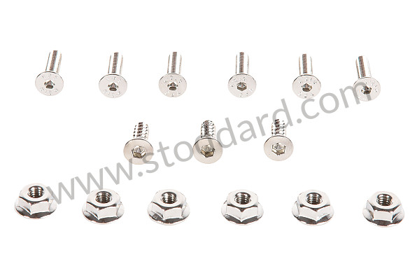99A000112211 - ALUMINIUM PEDAL KIT for Porsche 911 65-69 &bull; 1969 &bull; 2.0T &bull; Coupe &bull; Manual Gearbox, 5 Speed