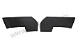 PAIR OF IMITATION LEATHER DOOR PANELS