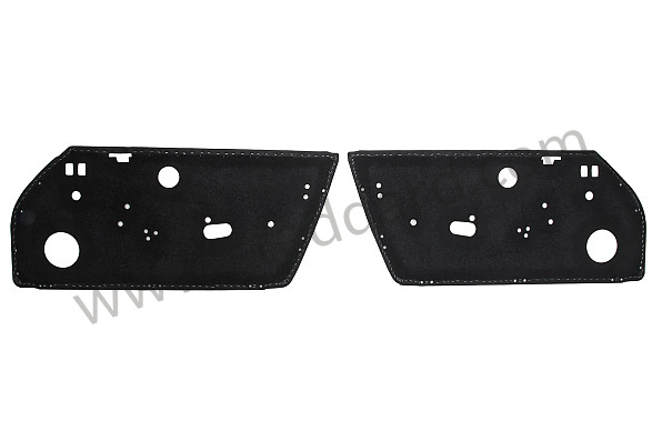 99A000112270 - PAIR OF LEATHER DOOR PANELS for Porsche 911 74-77 + 912E &bull; 1975 &bull; 2.7S &bull; Coupe &bull; Automatic Gearbox