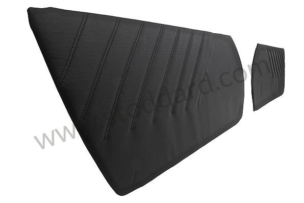 99A000112270 - PAIR OF LEATHER DOOR PANELS for Porsche 911 74-77 + 912E &bull; 1975 &bull; 2.7S &bull; Coupe &bull; Automatic Gearbox