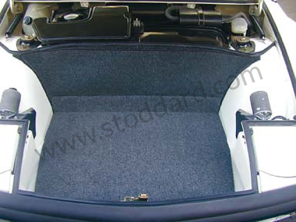 99A000112273 - FRONT BOOT CARPET 914 70-76 for Porsche 914 &bull; 1973 &bull; 914/4 2.0 &bull; Manual Gearbox, 5 Speed