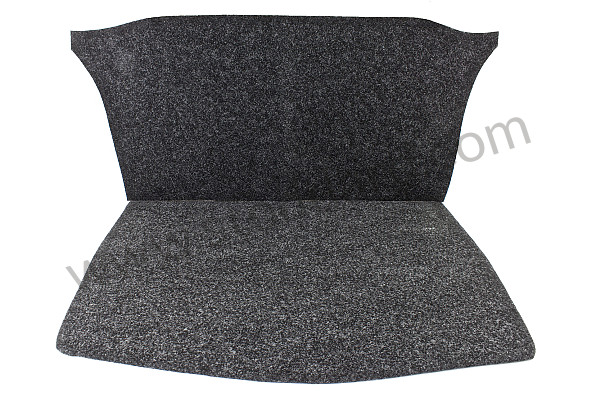 99A000112273 - FRONT BOOT CARPET 914 70-76 for Porsche 914 &bull; 1973 &bull; 914/4 2.0 &bull; Manual Gearbox, 5 Speed