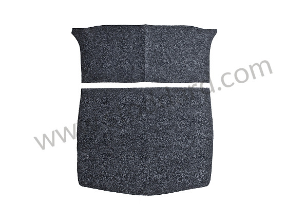99A000112273 - FRONT BOOT CARPET 914 70-76 for Porsche 914 &bull; 1973 &bull; 914/4 2.0 &bull; Manual Gearbox, 5 Speed