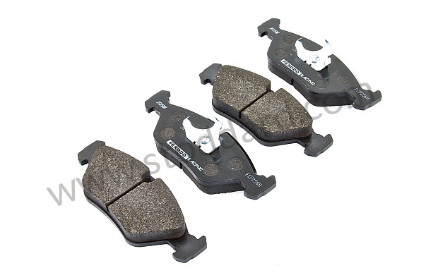99A000116117 - DS2500 SPORTS FRONT BRAKE PADS for Porsche 928 83-86 &bull; 1983 &bull; 928 4.7S &bull; Coupe &bull; Manual Gearbox, 5 Speed