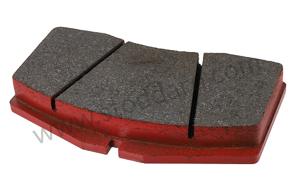 99A000116149 - PAGID FRONT BRAKE PADS RED RST3 for Porsche 911 Turbo + 965 &bull; 1994 &bull; 3.6 Turbo &bull; Coupe &bull; Manual Gearbox, 5 Speed