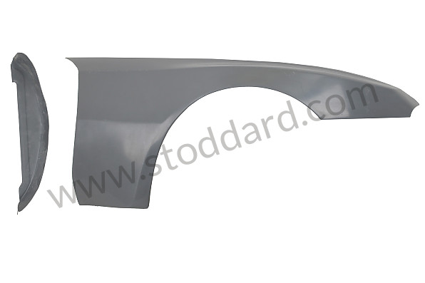 99A000116193 - PAIR OF POLY FRONT WINGS FOR 924 CARRERA GT / 944 for Porsche 944 85-88 &bull; 1987 &bull; 944 S &bull; Coupe &bull; Manual Gearbox, 5 Speed
