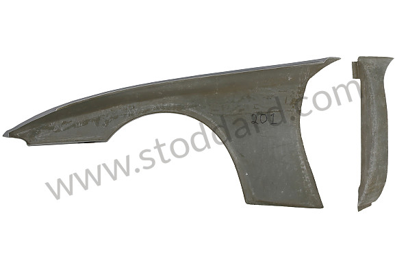 99A000116193 - PAIR OF POLY FRONT WINGS FOR 924 CARRERA GT / 944 for Porsche 944 85-88 &bull; 1987 &bull; 944 S &bull; Coupe &bull; Manual Gearbox, 5 Speed