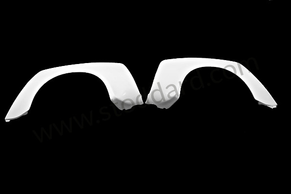 99A000116196 - PAIR OF POLY REAR WING EXTENSIONS FOR 924 CARRERA GT for Porsche 924 76-79 &bull; 1977 &bull; 924 2.0 &bull; Coupe &bull; Automatic Gearbox