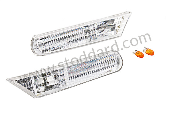 99A000116249 - WHITE SIDE INDICATOR KIT for Porsche 996 Gt3 / Gt3-1 &bull; 2000 &bull; 996 Gt3 &bull; Coupe &bull; Manual Gearbox, 6 Speed