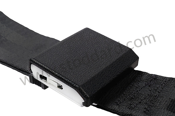 99A000116261 - 3-POINT FRONT SEAT BELT, WITHOUT RETRACTOR, FRONT LEFT, RING ATTACHMENT for Porsche 356B T6 &bull; 1961 &bull; 1600 (616/1 T6) &bull; Cabrio B T6 &bull; Manual Gearbox, 4 Speed