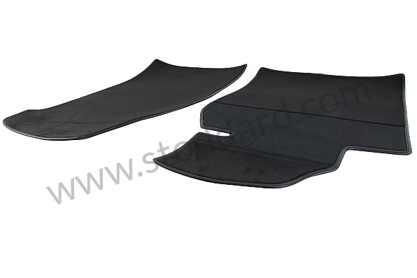 99A000116364 - COMPLETE CARPET FOR PASSENGER COMPARTMENT + REAR BOOT CARPET (WITH SIDE PARTS) (STATE COMPACT OR NORMAL SPARE WHEEL WHEN ORDERING)924 944 for Porsche 944 85-88 &bull; 1985 &bull; 944 2.5 Serie 2 &bull; Coupe &bull; Manual Gearbox, 5 Speed