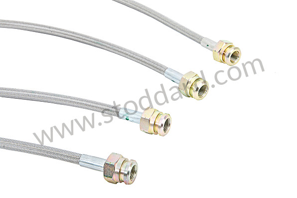 99A000116371 - KIT OF 4 AVIATION HOSES for Porsche 924 80-85 &bull; 1983 &bull; 924 2.0 &bull; Coupe &bull; Automatic Gearbox