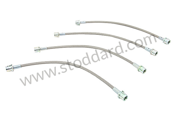 99A000116391 - KIT OF 4 AVIATION HOSES for Porsche 996 Gt3 / Gt3-1 &bull; 2000 &bull; 996 Gt3 &bull; Coupe &bull; Manual Gearbox, 6 Speed