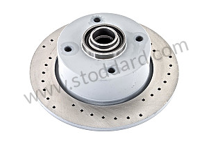 PERFORATED FRONT BRAKE DISC ONE (99A000120436)