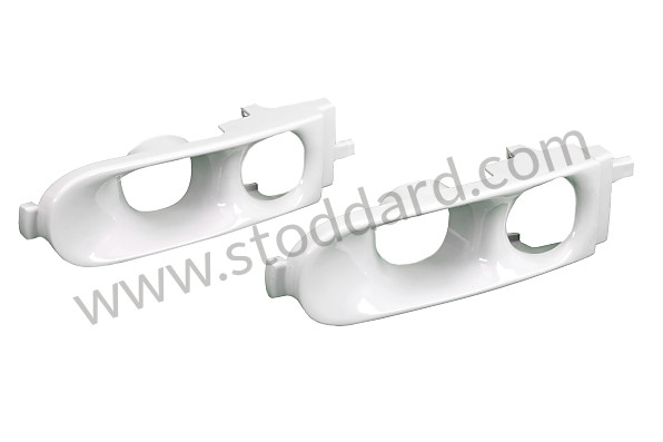 99A000120467 - BRAKE AIR SCOOP WITH SIDE LIGHT HOUSING for Porsche 993 &bull; 1994 &bull; 993 Carrera 2 &bull; Coupe &bull; Manual Gearbox, 6 Speed