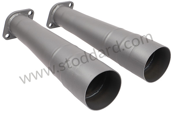 99A000120542 - MEGAPHONE FOR SPAGHETTI RACING 911 65-73 (PAIR) for Porsche 911 70-73 &bull; 1973 &bull; 2.4E &bull; Coupe &bull; Automatic Gearbox